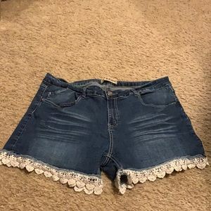 Jean shorts